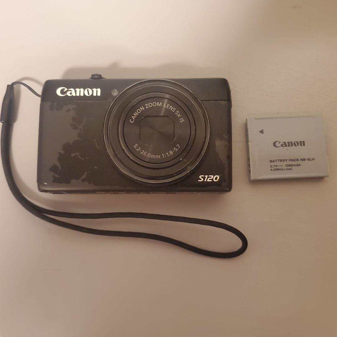 Canon S120 デジタルカメラ　PowerShot　ブラック　ジャンク品