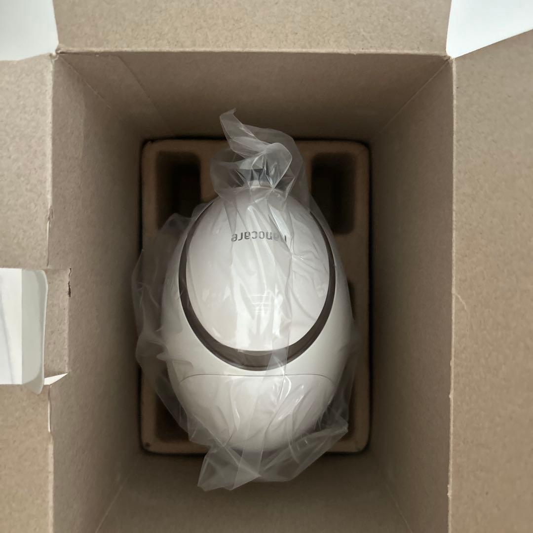 パナソニック　Panasonic スチーマーナノケア　ゴールド調