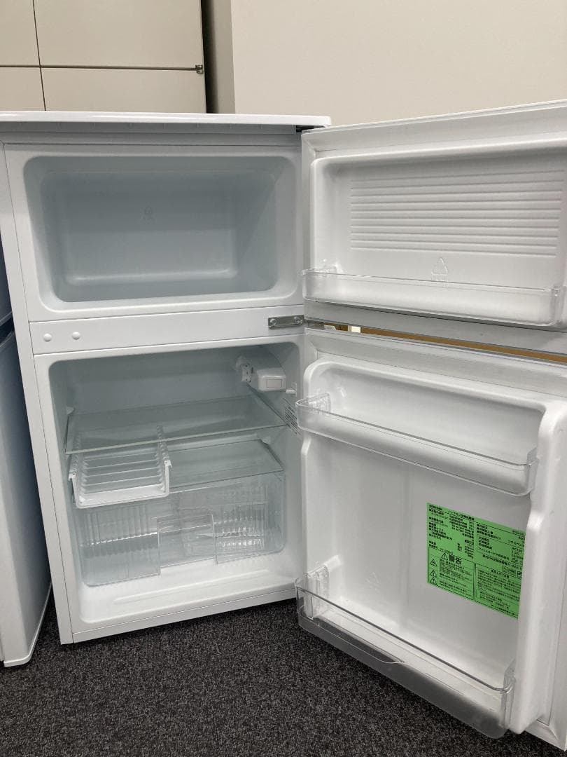 ノンフロン冷凍冷蔵庫 IRSD-9B-W ホワイト 2ドア、90L、2024年製