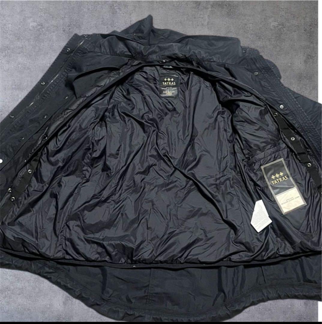 TATRASタトラス 3WAY モッズコート インナーダウン付 黒 レディース