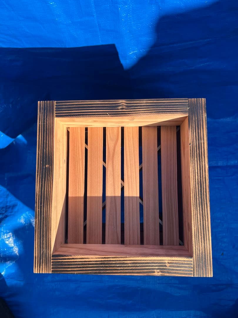 ニホンミツバチ　営巣用巣箱3段　板厚3cm　重箱式巣箱