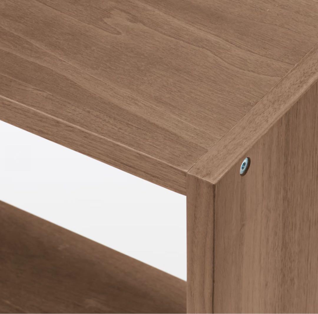 スタッキングシェルフセット・５段×２列・ウォールナット材