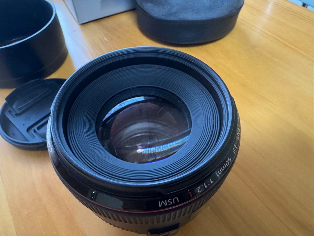 Canon 単焦点標準レンズEF50mm F1.2L USM フルサイズ対応