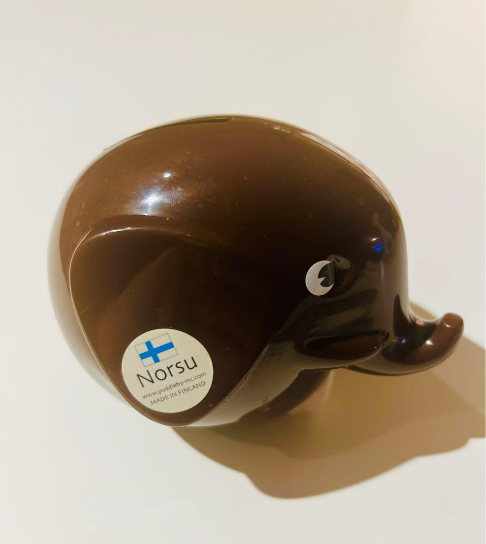 【廃盤】Norus エレファントバンク　貯金箱　4体セット　LIMITED