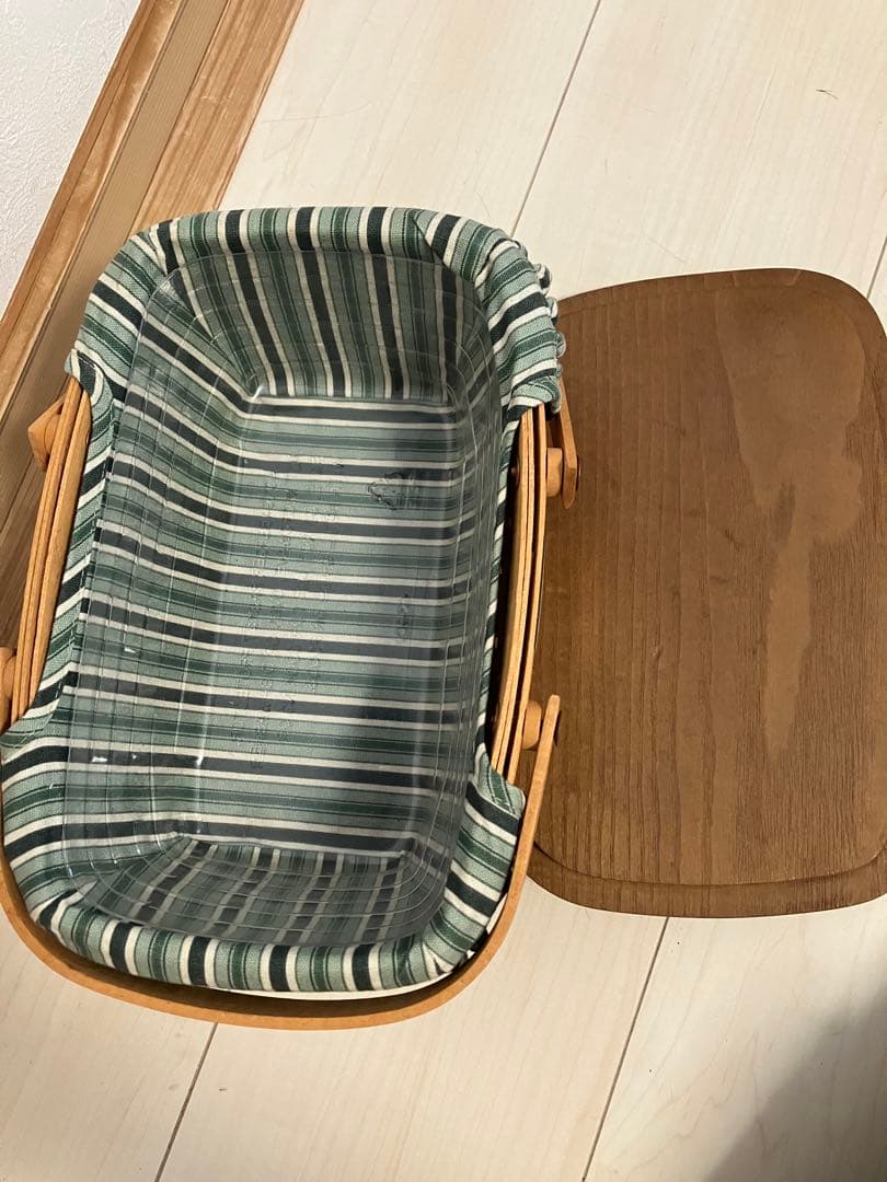 Longaberger ロンガバーガー　ロンガーバーガー　バスケット　木蓋
