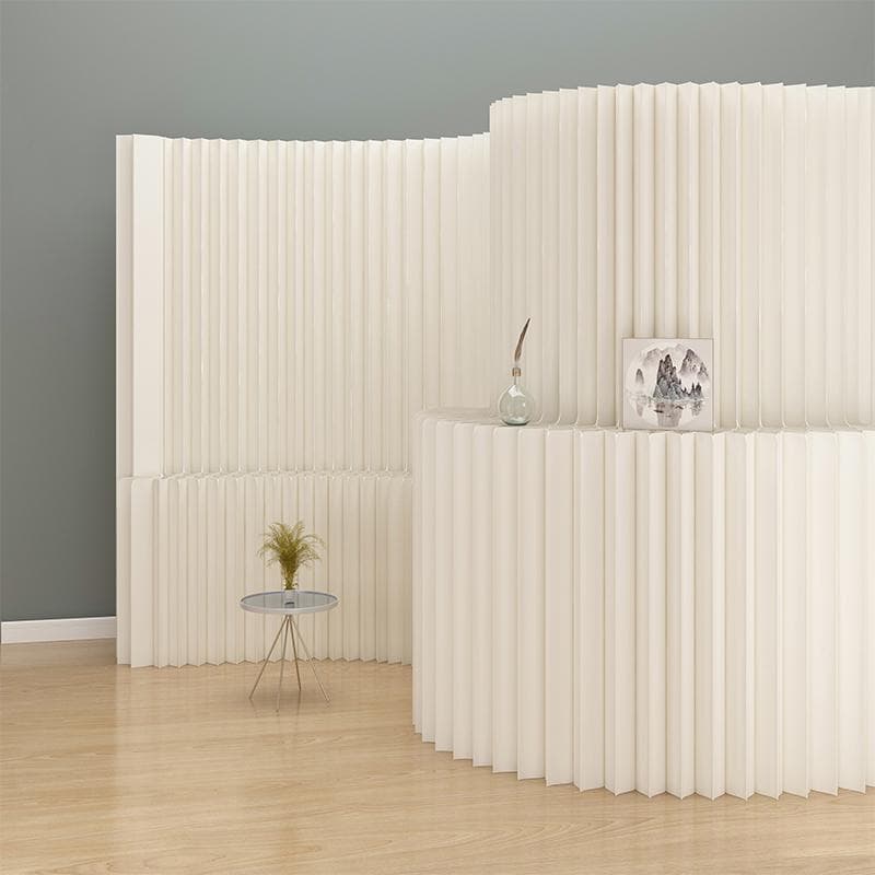 折りたたみパーテーション 間仕切り3段式高さ2.2ｍ長さ3ｍ持ち運び可能 目隠し