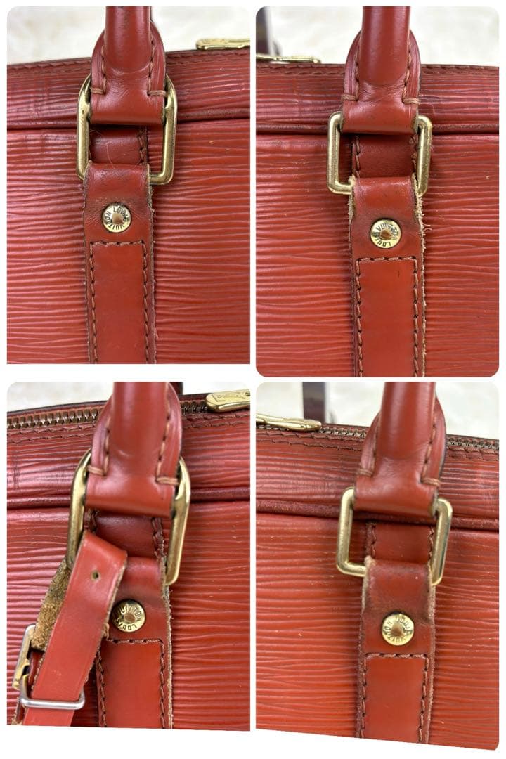 ルイヴィトン ポルトドキュマン ヴォワヤージュ ビジネスバッグ ケニアブラウン