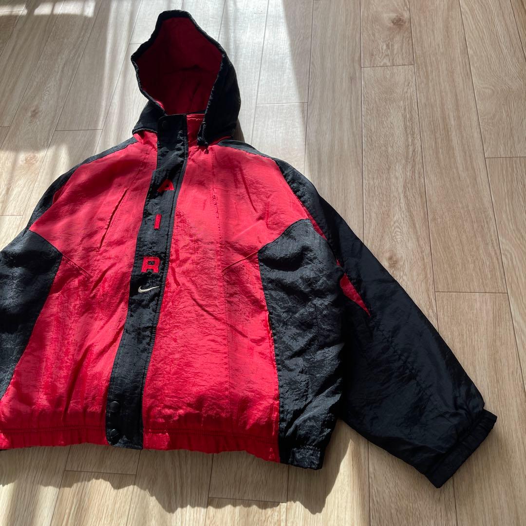 NIKE AIR 中綿ナイロンジャケット 厚手Vintage ビッグシルエット