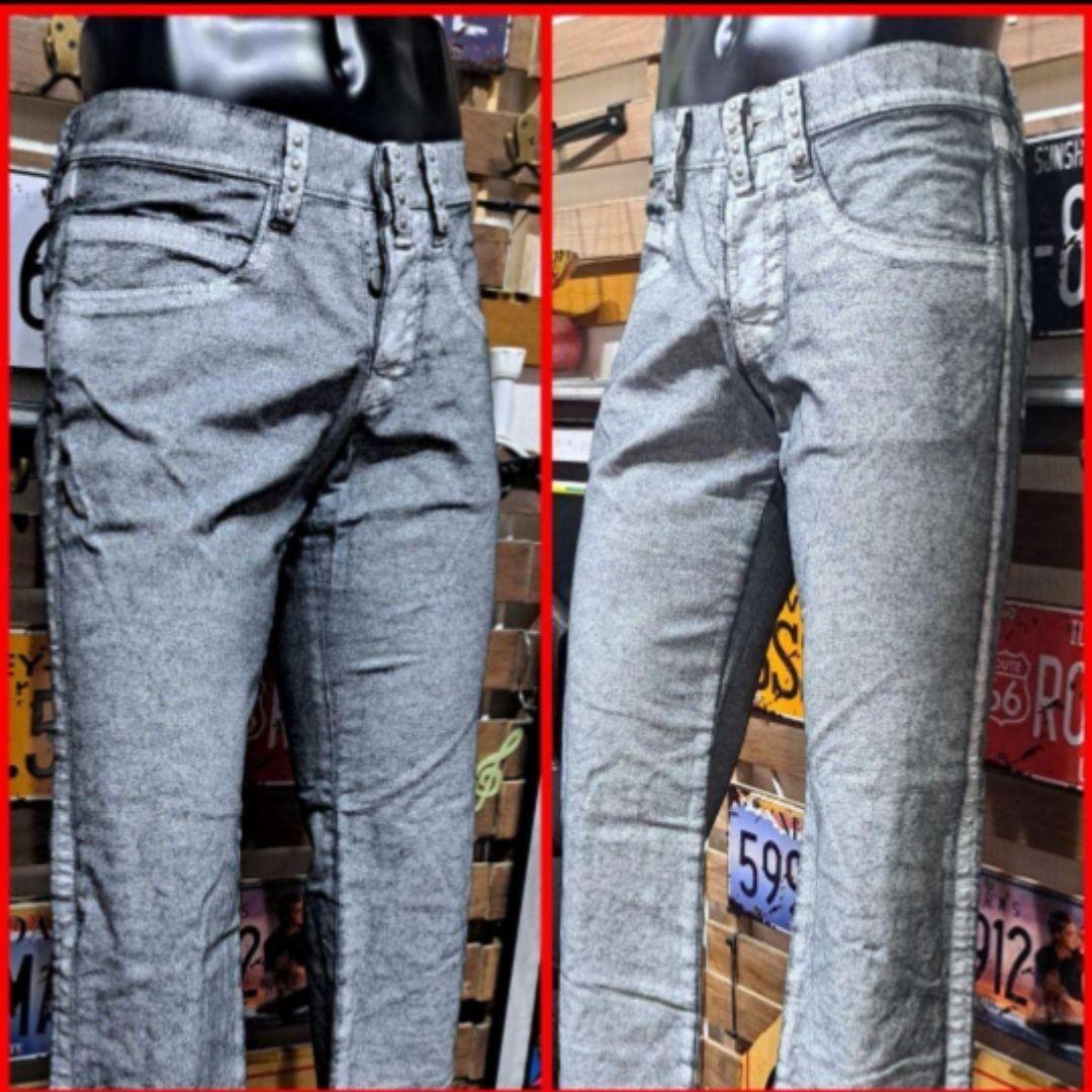 Jean Paul Gaultier コーティング加工　スタッズ　デニム　46