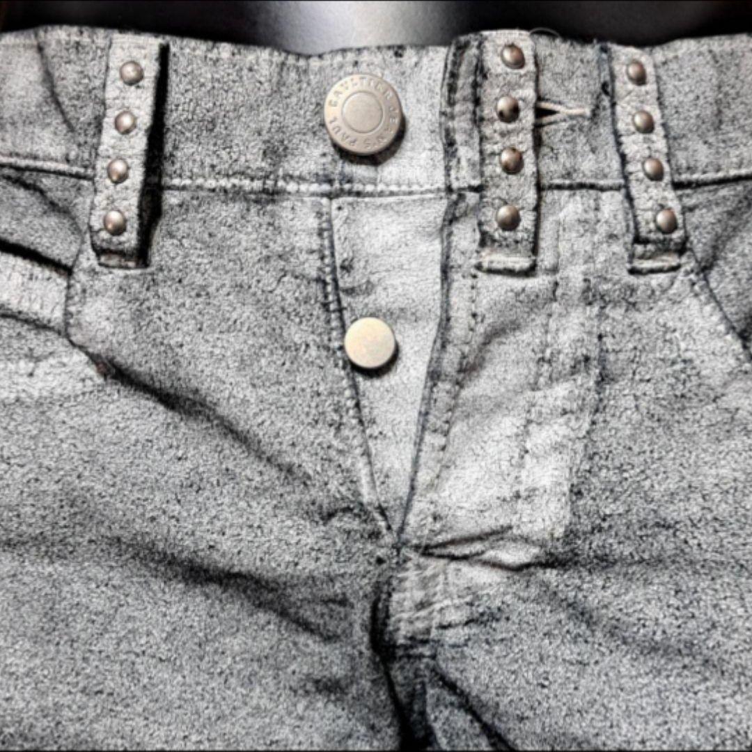 Jean Paul Gaultier コーティング加工　スタッズ　デニム　46