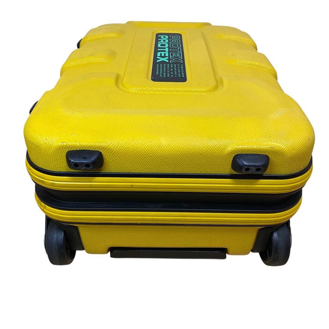 PROTEX(プロテックス)製 ハードキャリーケース 　イエロー