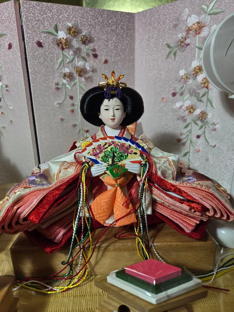 【一点限り】雛人形 収納飾り 三段　31