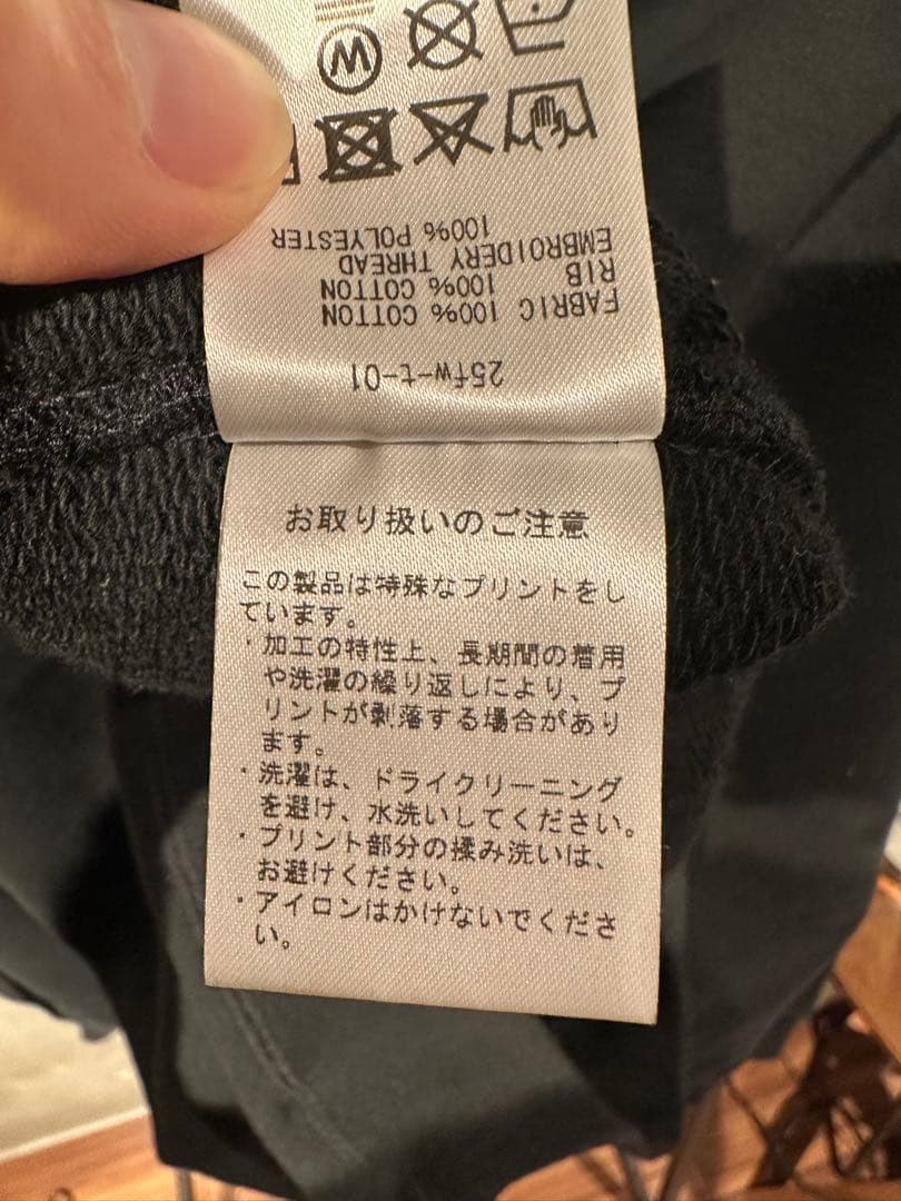 トップス KHOKI 25AW Embroidery & print sweat