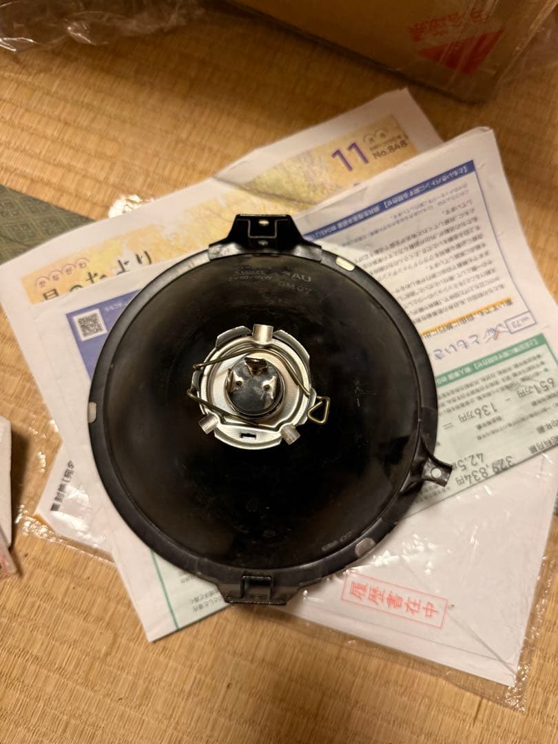 ゼファーχ 純正 ヘッドランプ レンズ