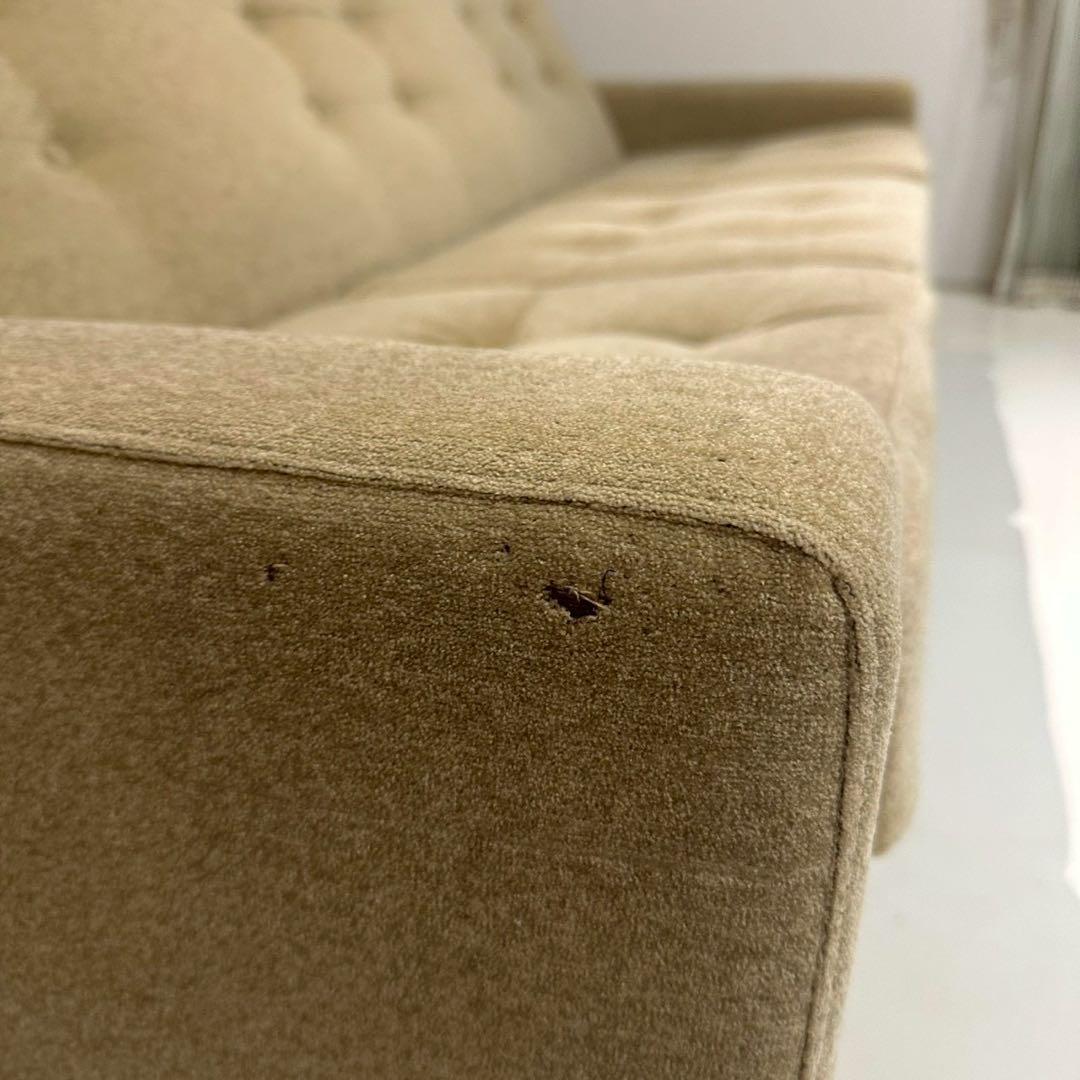 【たろう様限定】ヴィンテージソファ ベージュ 3人掛け