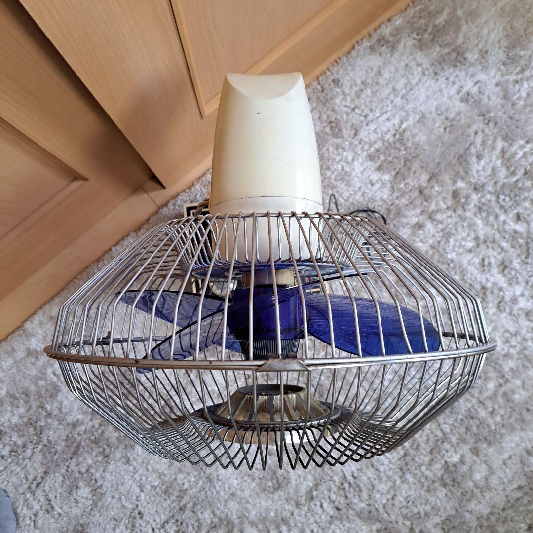 【希少】昭和レトロ　三菱　扇風機　リビングファン　R30-SF6　高級お座敷扇