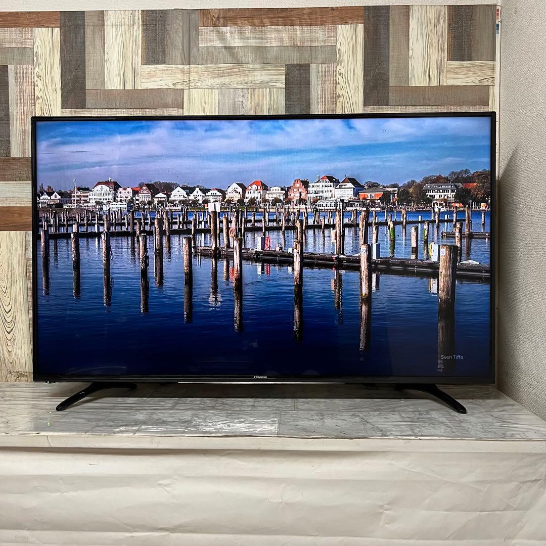 即日受渡❣️全国送料込ハイセンス55型液晶テレビWチューナー