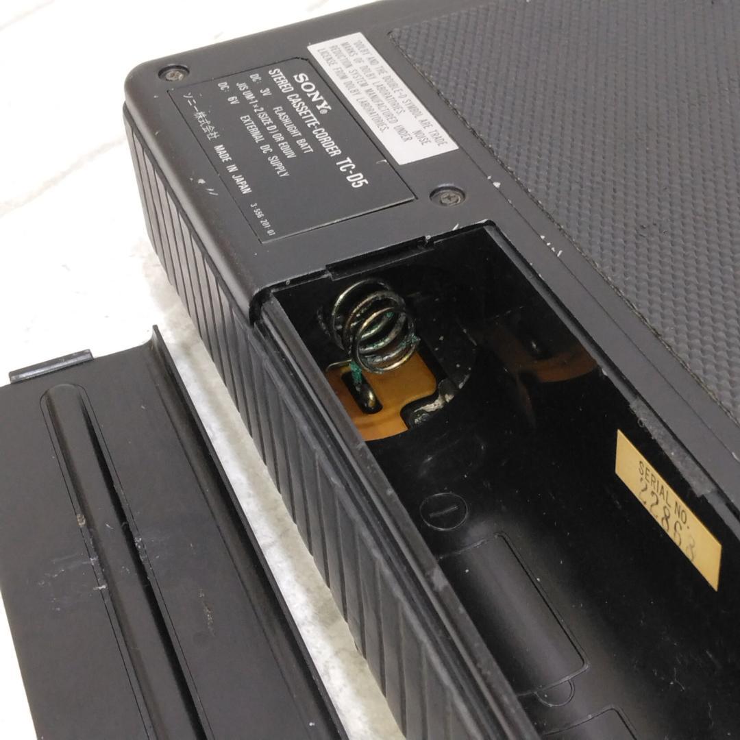 ジャンク SONY TC-D5 カセットレコーダー 中古現状品