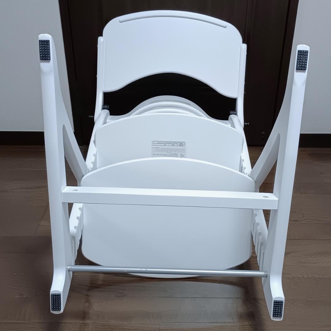 yamatoya 大和屋 すくすくチェアプラス テーブル＆ガード付 ホワイト