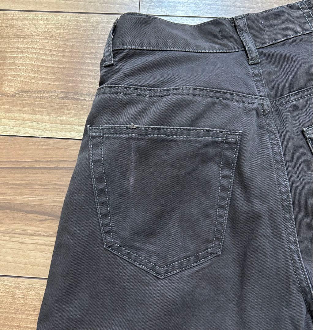 新作【moussy】 cross chino wide straight