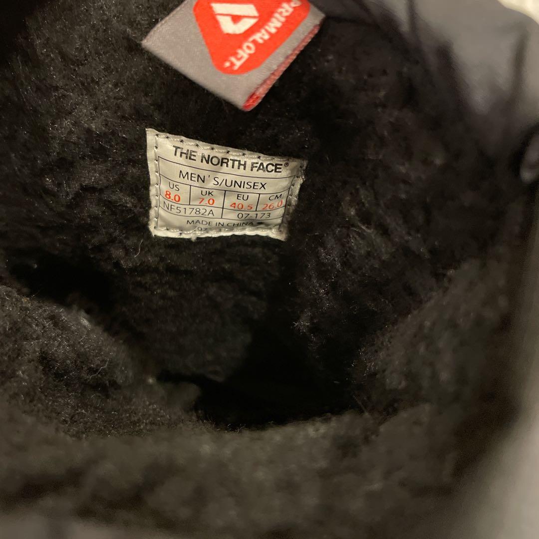 美品THE NORTH FACE ヌプシ　26.0防寒ブーツ ウォータープルーフ