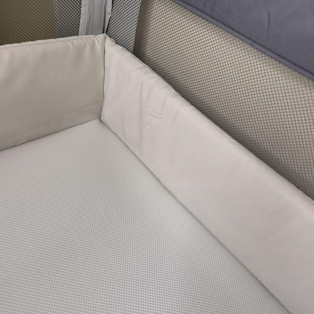 ぷー【処分セール中】Apricaベビーベッド ココネルエアー グレーベアー2