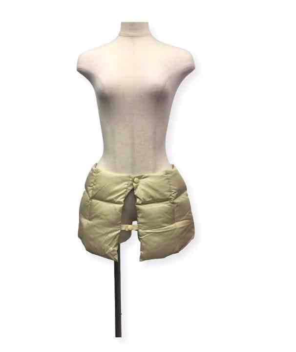 新品ミリマサユキマルカワm/mダウンケープベストポンチョジャケットスヌード襟巻き