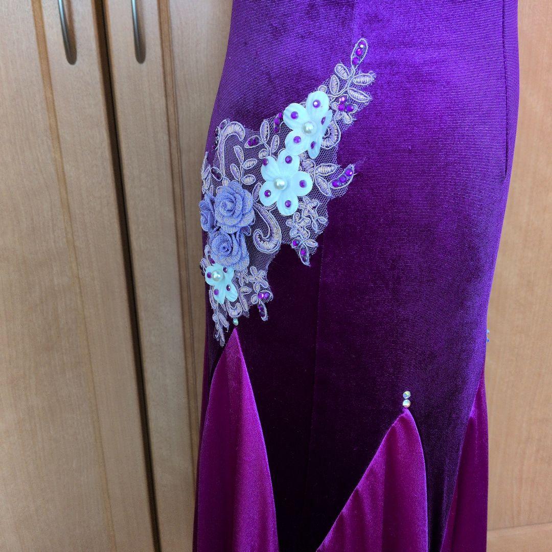 舞華さま専用‼️社交ダンス ベロアドレスSサイズ