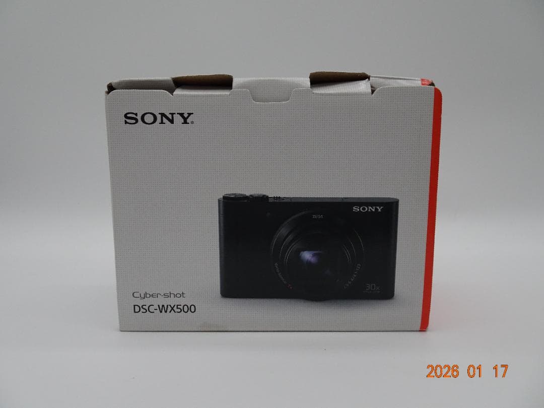 未使用級の美品♪ SONY Cyber-shot DSC-WX500 ブラック