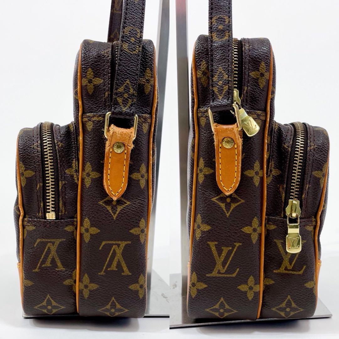 ✨美品✨ ルイヴィトン モノグラム　アマゾン　ショルダーバッグ　斜め掛け　茶