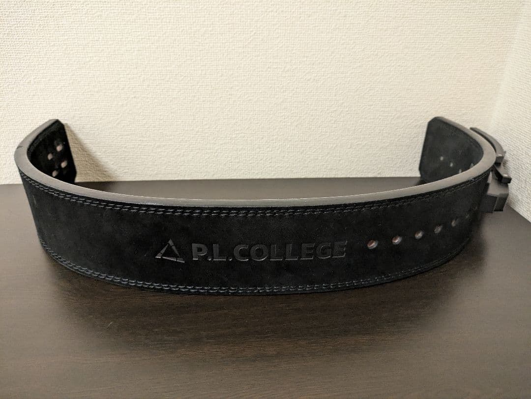 P.L.COLLEGE パワーリフティングベルトS サイン入り