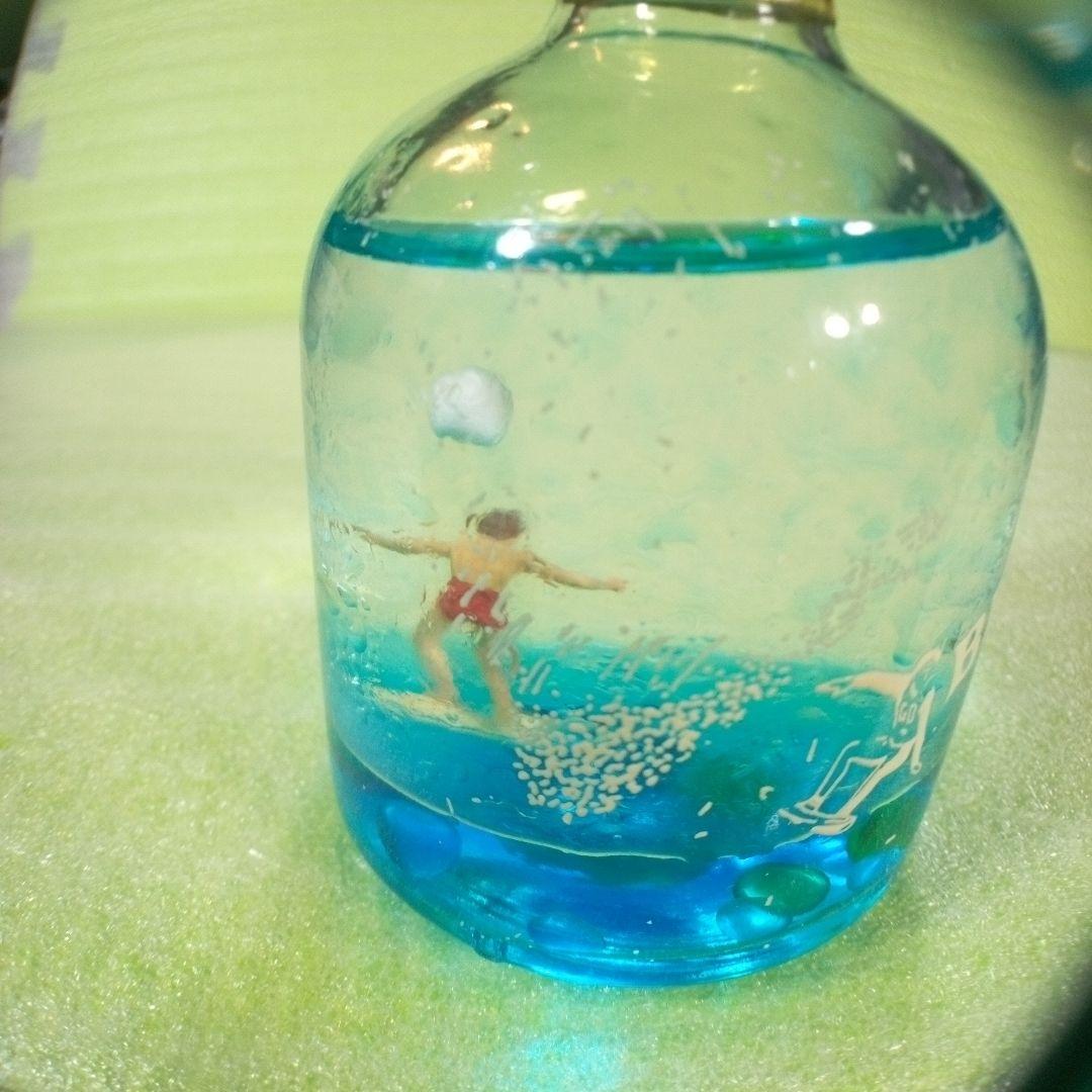 BIG WAVE　Rose Castle　サーフィン　ボトル型置物　オイルドーム