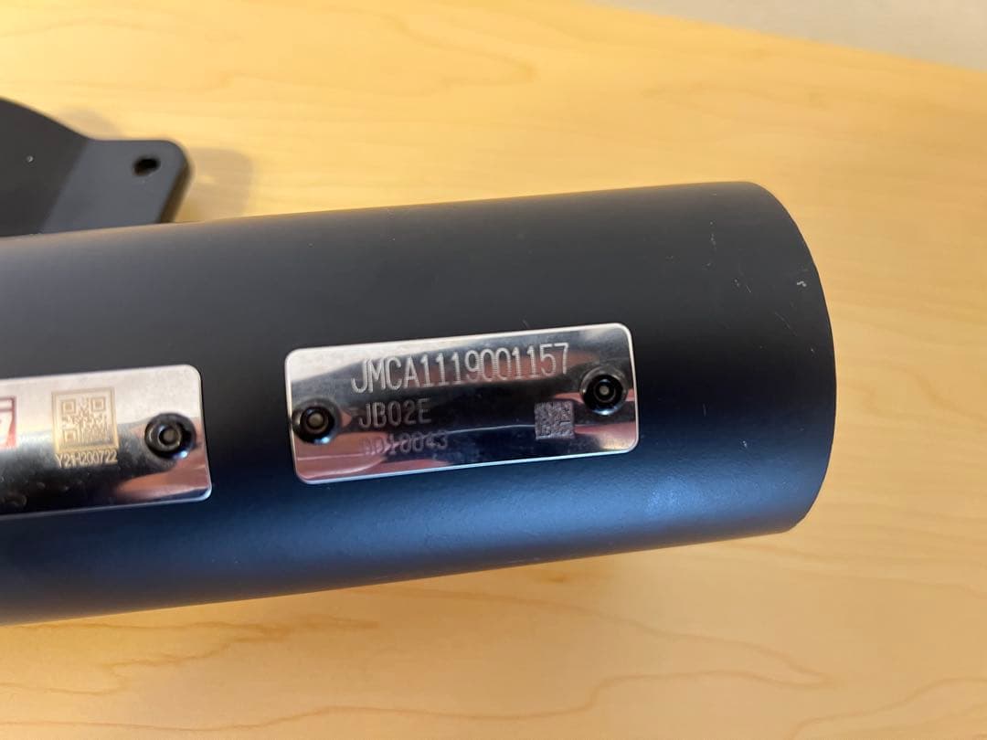 [値下げ中]モンキー125 ヨシムラ ストレートサイクロン 政府認証 JMCA