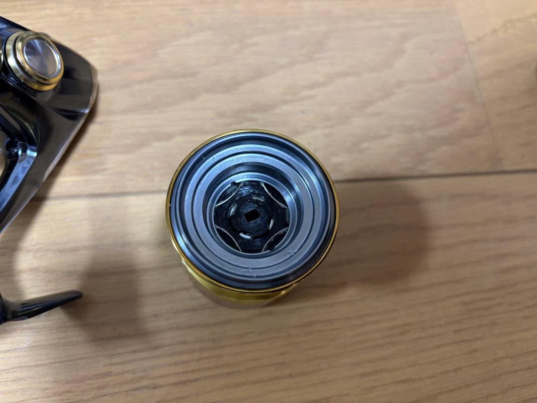 シマノ 14ステラ4000XG➕夢屋EVAラウンドハンドル