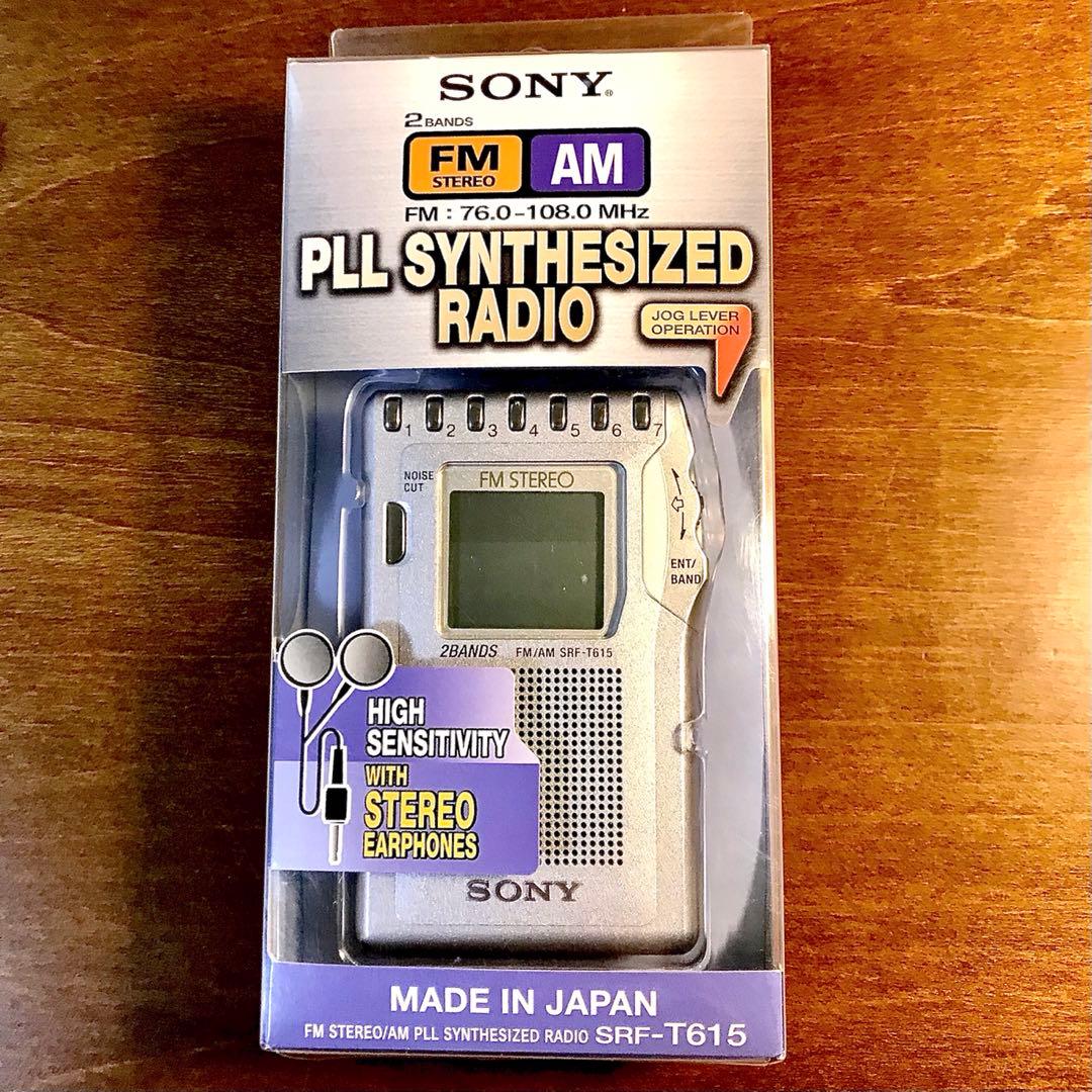 ☆新品☆SONY SRF-T615 FMステレオ/AMシンセサイザーラジオ