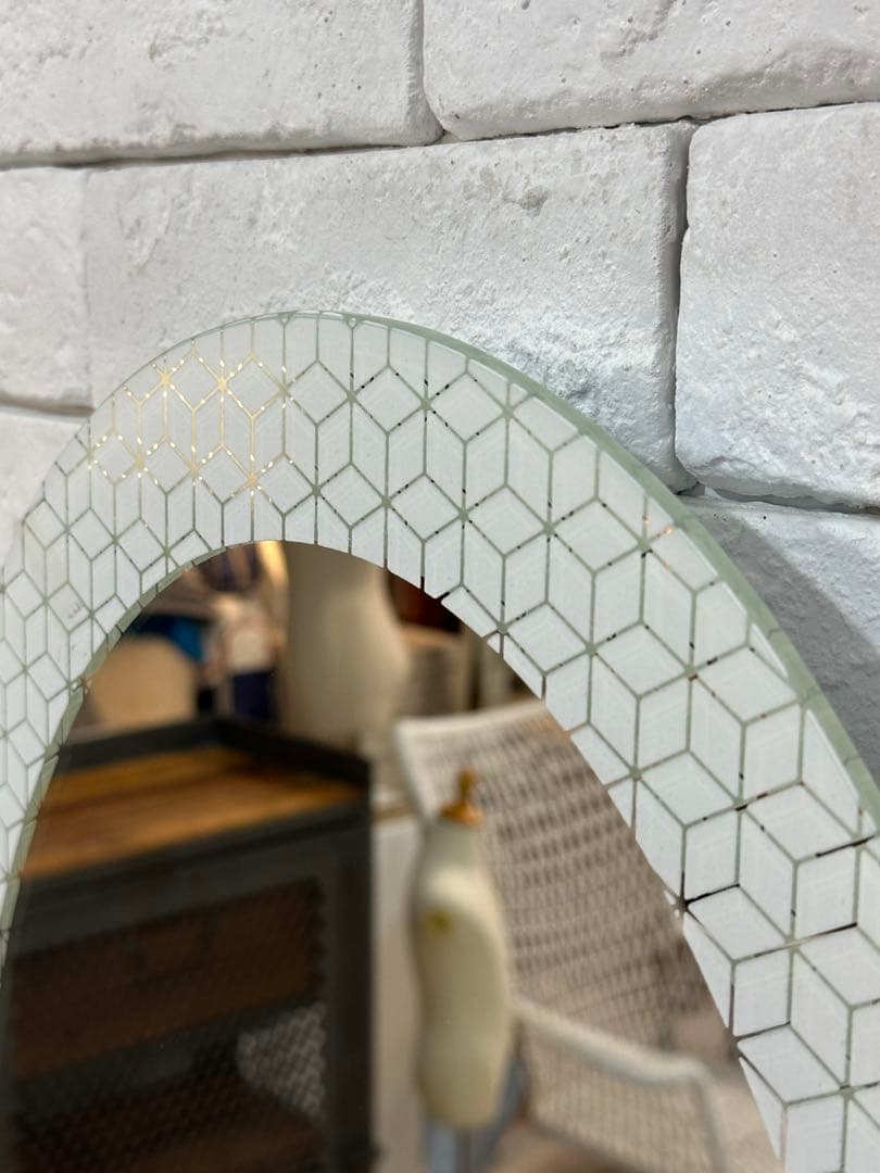 ⭐️【全国送料無料】定価2万円　壁掛け　ミラー　鏡　ウォール