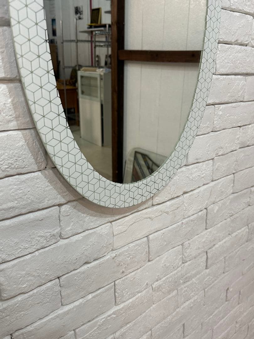 ⭐️【全国送料無料】定価2万円　壁掛け　ミラー　鏡　ウォール