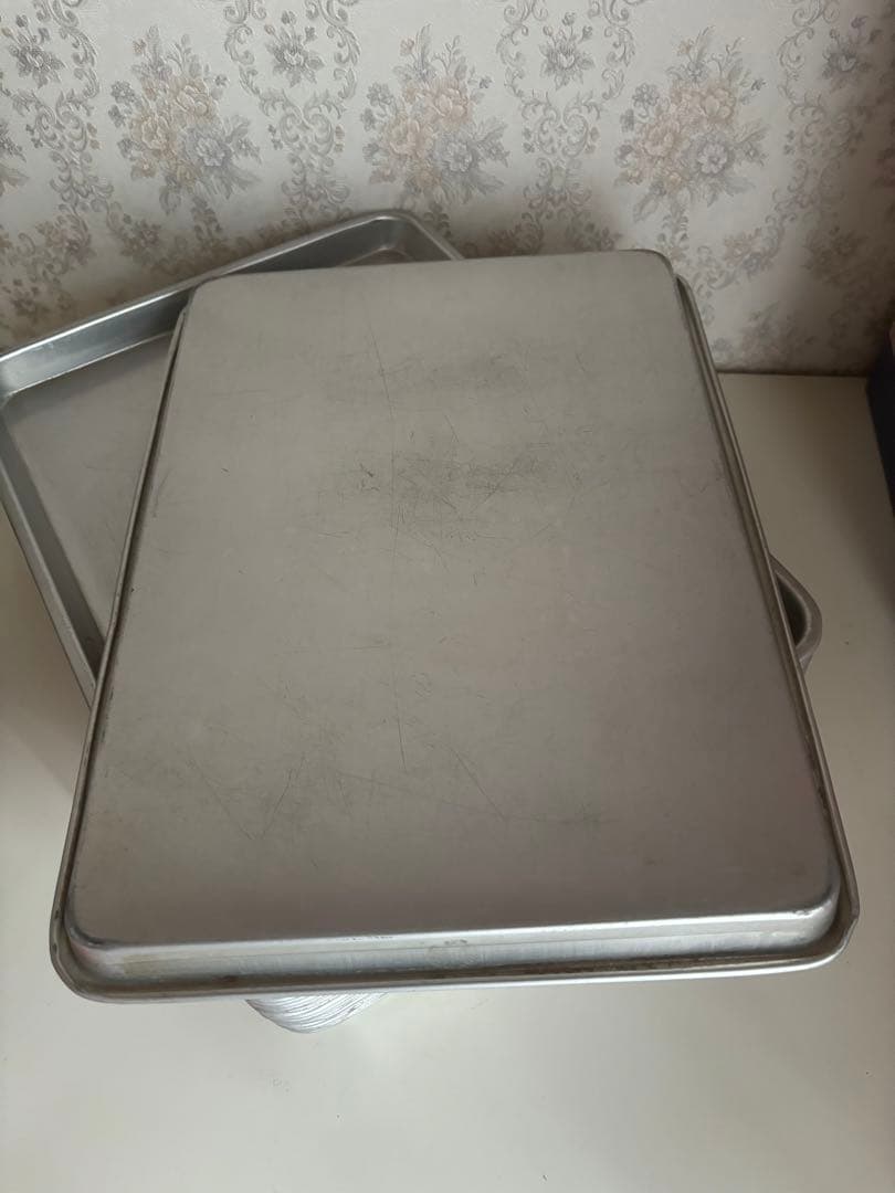 昭和レトロ！業務用　アルミバット　アルミトレー　24枚