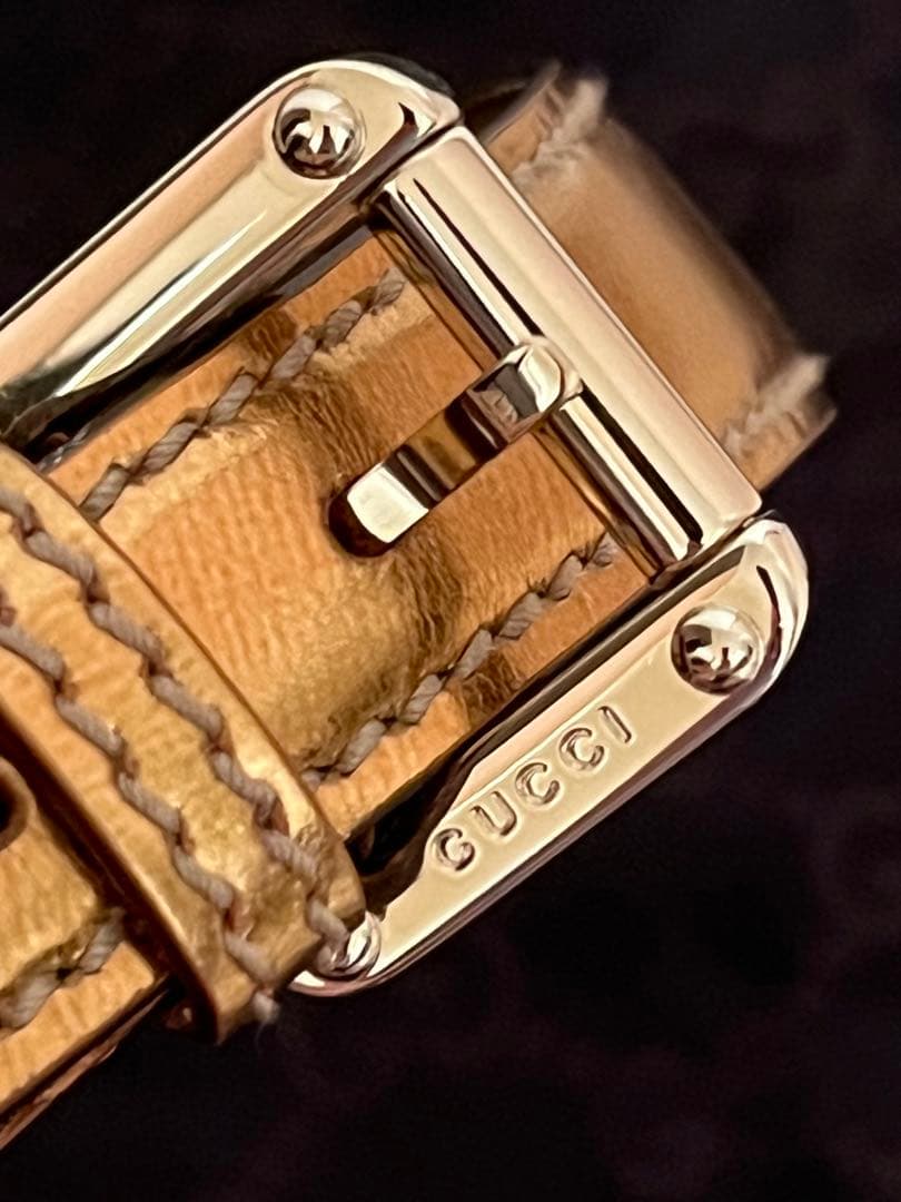 GUCCI ブロンズ ショルダーバッグ