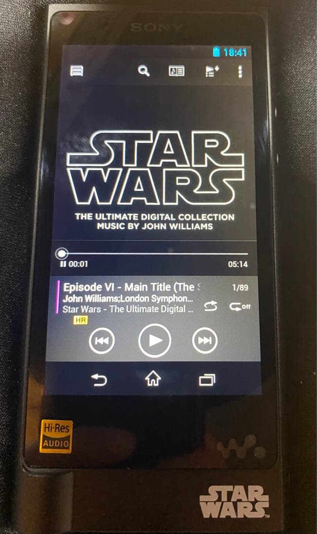 【美品】ウォークマンNW-ZX2 STAR WARSモデル　エピソード音源収録