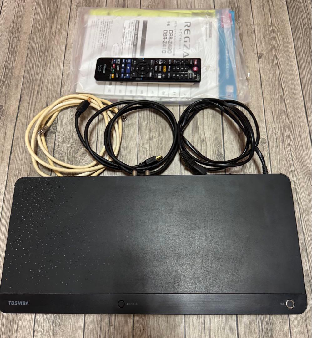 TOSHIBA REGZA DBR-Z420 ブルーレイレコーダー完動品
