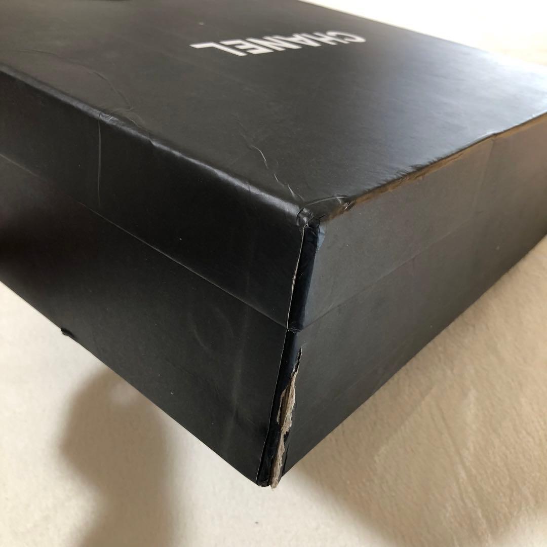 シャネル CHANEL ロングブーツ レインブーツ 長靴 36 ジェニ ラバー