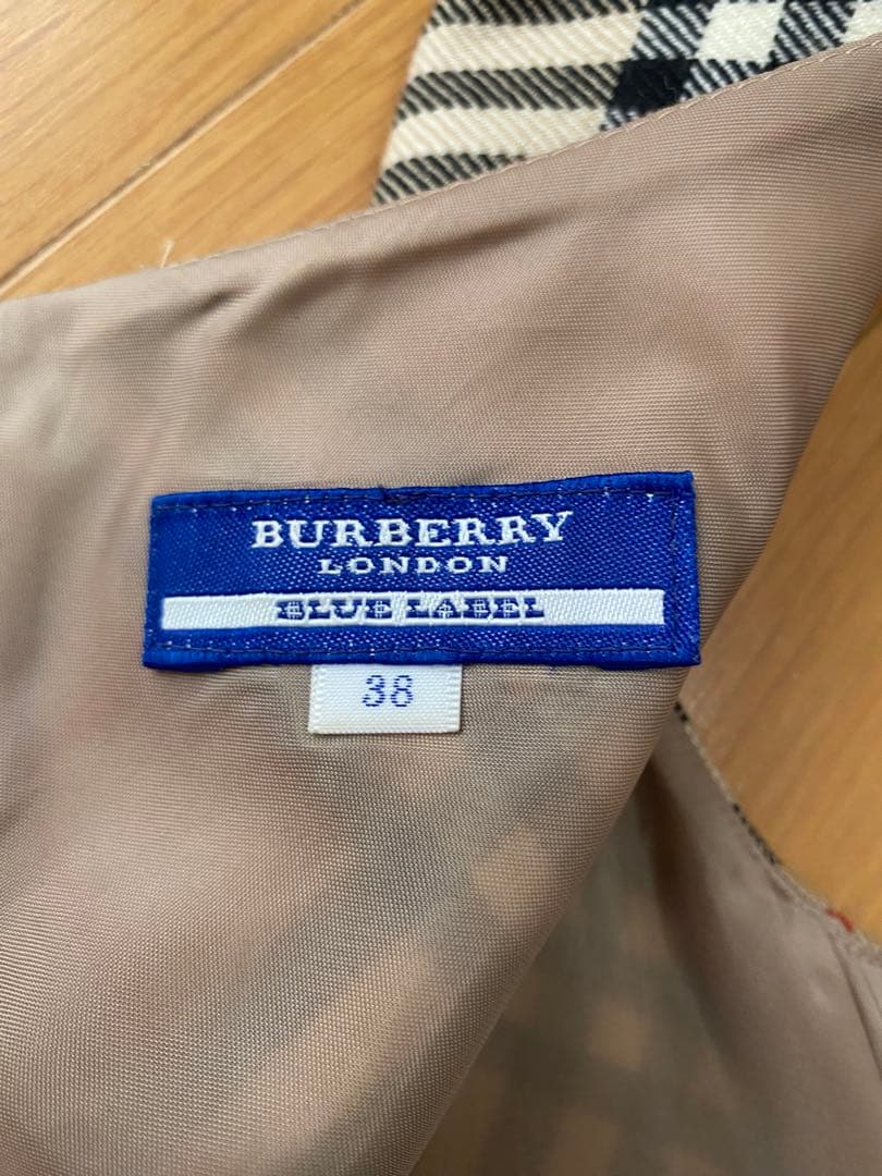 BURBERRY BLUE LABEL チェック柄 ワンピース サイズ38