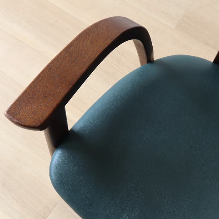 アンティーク 飛騨の家具 シラカワ ポロックチェア アームチェア ナラ材