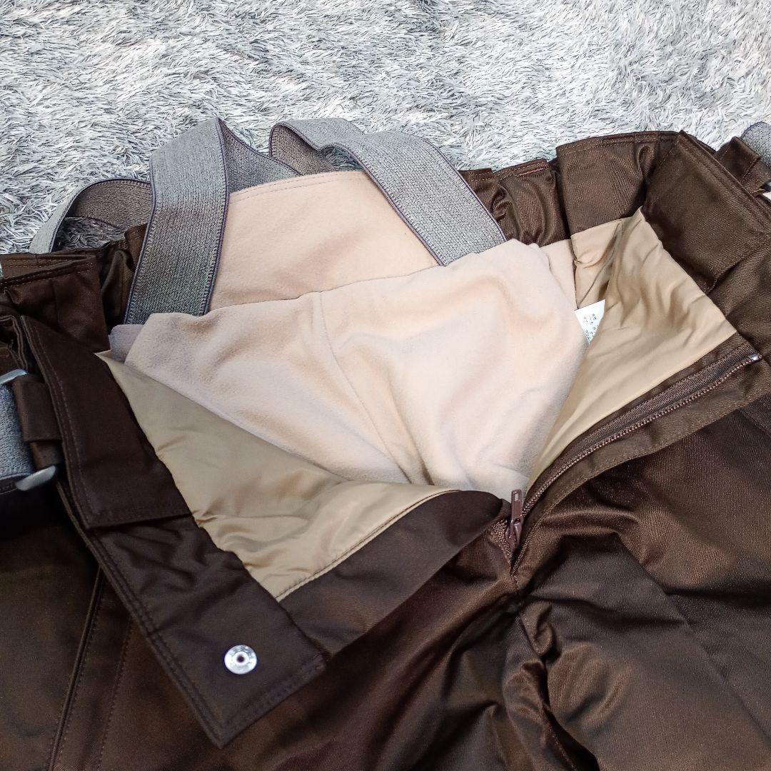 新品　ellesse　エレッセ　上下セット　スキーウェア　L　ムートンファー