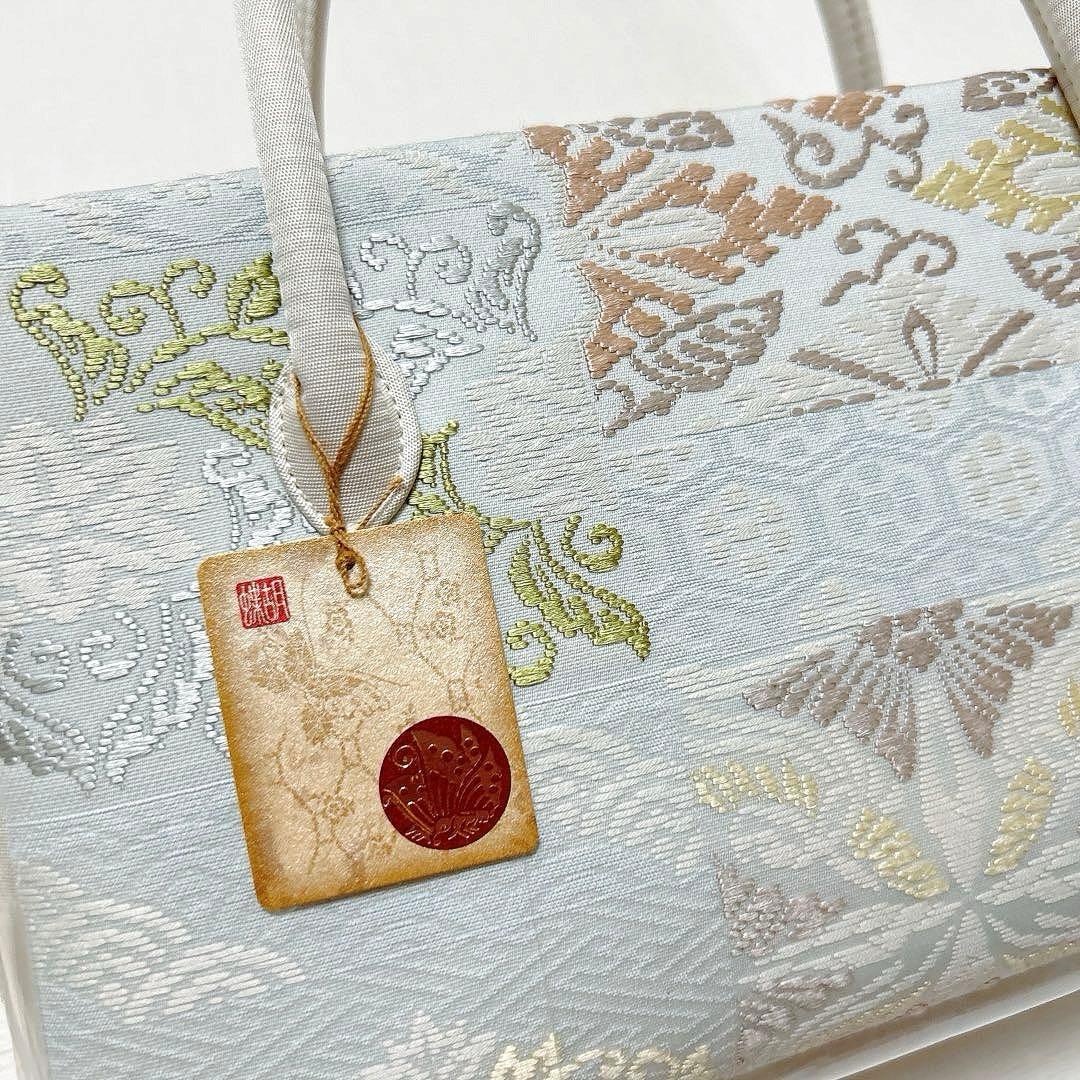 【専用】神田胡蝶　利休バッグ　唐織　逸品　新品未使用品