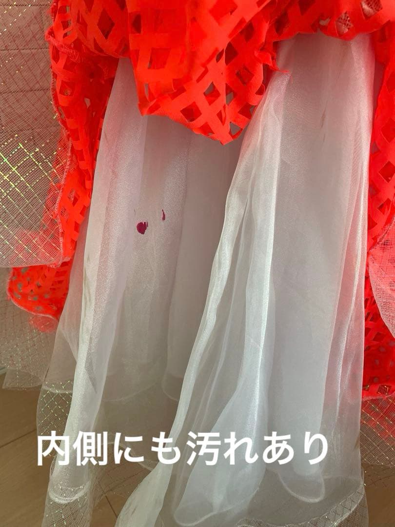 社交ダンスドレス ⭐️コーラルピンク　Mサイズ