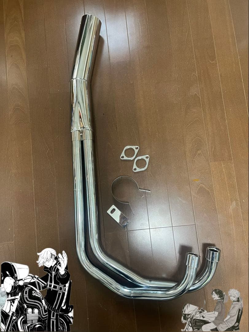 ゼットファーザー　スーパーゴイスー管　GSX250E ザリ　ゴキ　gs400e