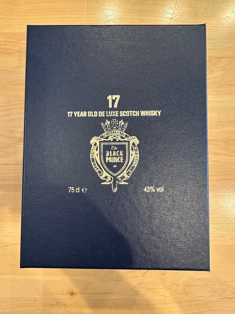 「ブラックプリンス 17年」というスコッチウイスキー