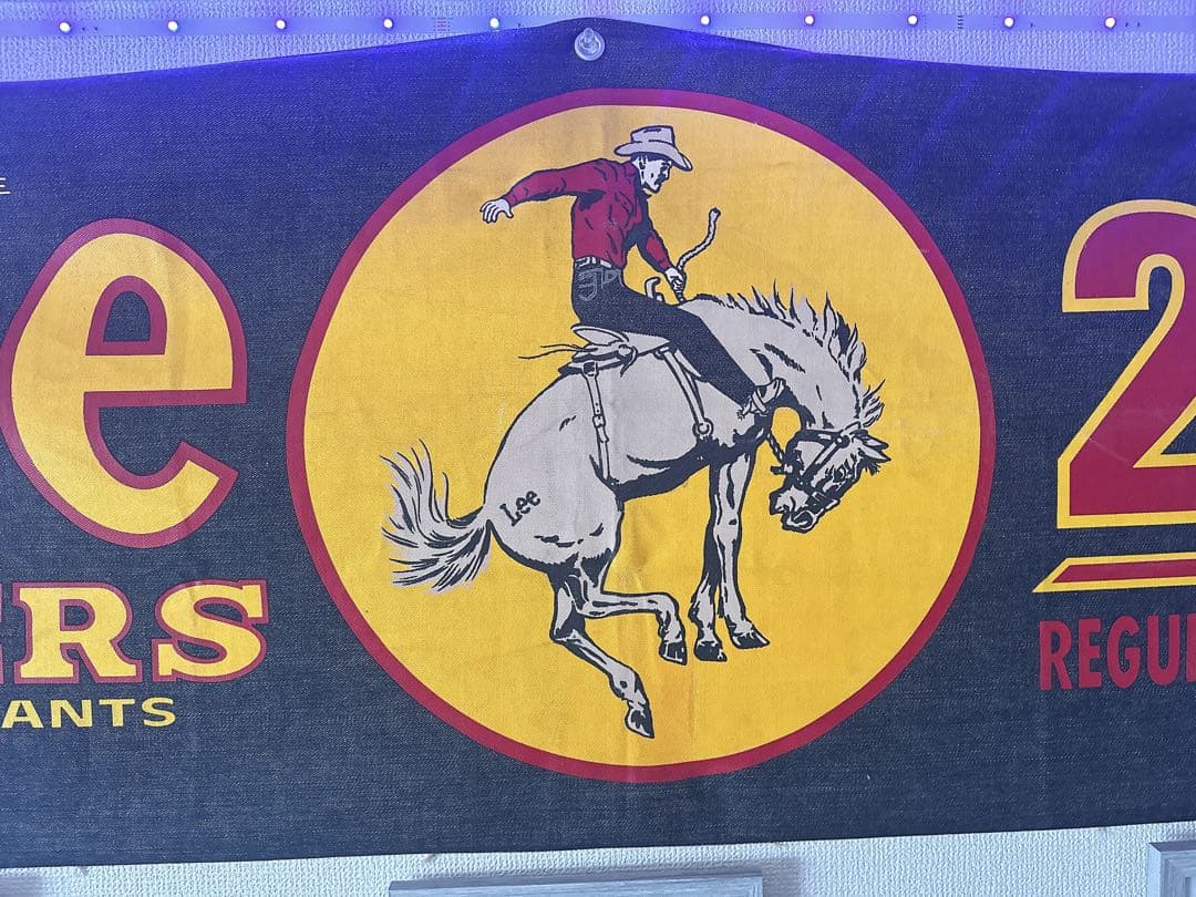 【超希少・限定】Lee ヴィンテージデニムバナー 90s レア 非売品